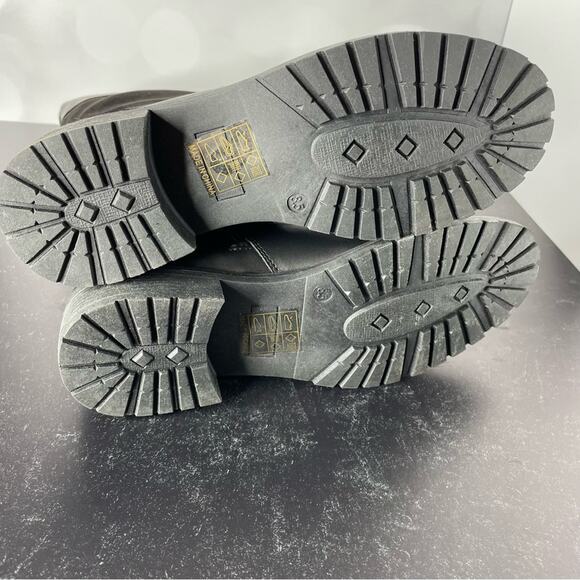 GC SHOES Women's Fresh Combat Boots Black Sz 8.5 - Picture 7 of 7